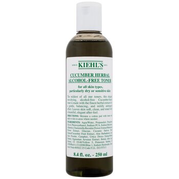 Cucumber Herbal Alcohol-Free Toner - Pleťové tonikum bez alkoholu